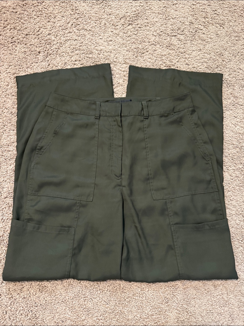 White House Black Market Olive Green Pants